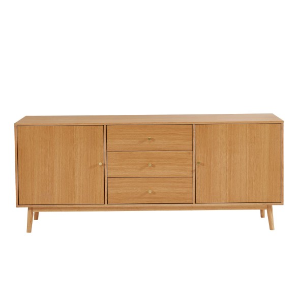 Buffet MARCEL placage chêne 180cm