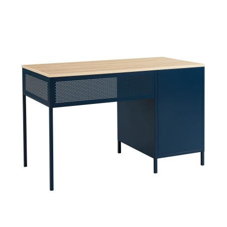 Bureau PANTONE métal bleu nuit 120cm