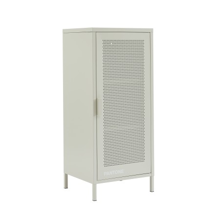 Meuble de rangement PANTONE métal beige sable h105cm