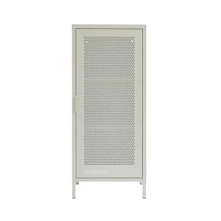 Meuble de rangement PANTONE métal beige sable h105cm