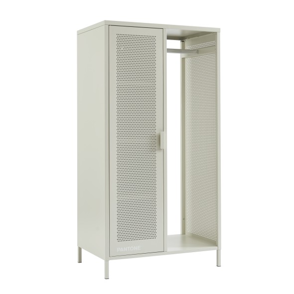 Vestiaire PANTONE métal beige sable avec penderie h145cm