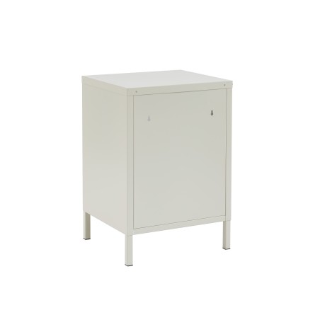 Table de chevet PANTONE métal beige sable 40cm