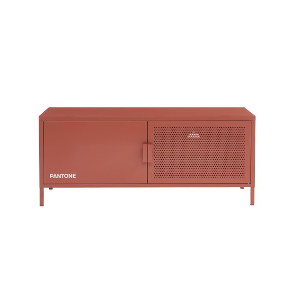 Meuble TV PANTONE terracotta