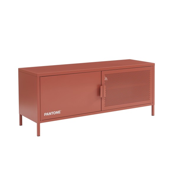 Meuble TV PANTONE terracotta