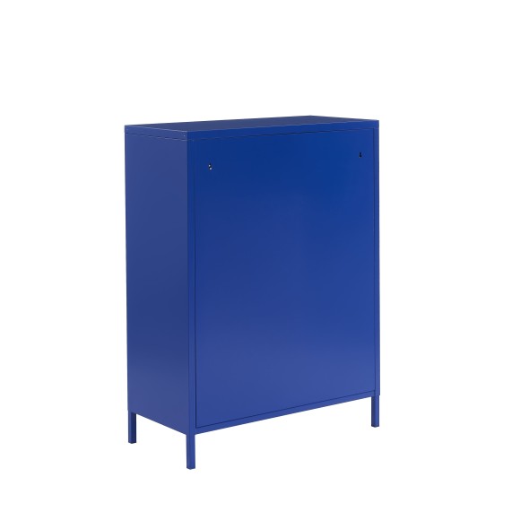 Buffet PANTONE métal bleu électrique h100cm