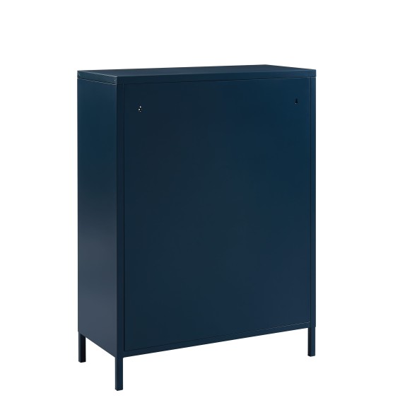 Buffet PANTONE métal bleu h100cm