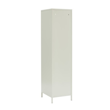 Vestiaire PANTONE beige sable porte en verre cannelé