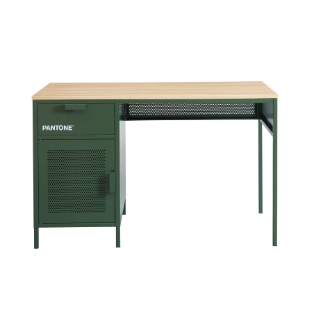 Bureau PANTONE métal kaki 120cm