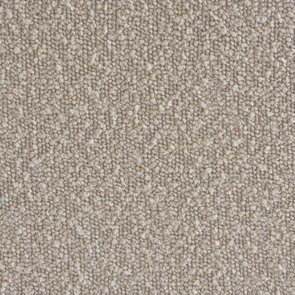 Lit coffre BOO tissu bouclette beige 90x190 sommier inclus