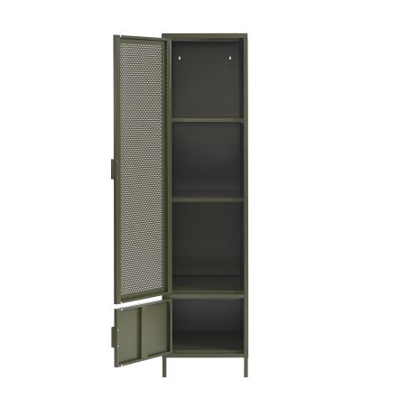 Vestiaire PANTONE métal vert olive h180cm