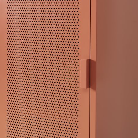 Vestiaire PANTONE métal terracotta h180cm