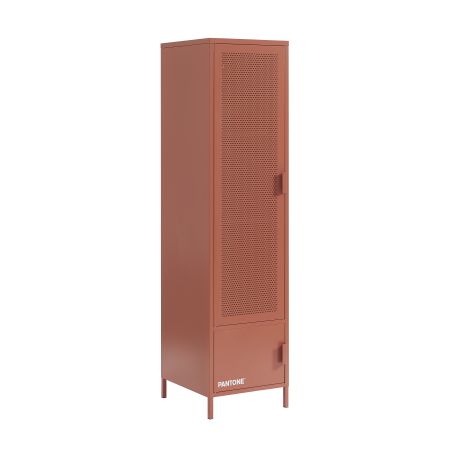 Vestiaire PANTONE métal terracotta h180cm