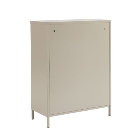 Buffet PANTONE métal taupe h100cm