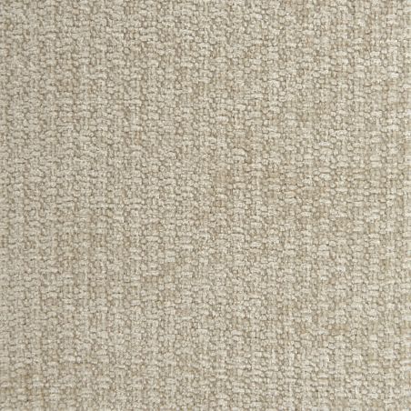 Canapé droit MATILDA 2 places tissu chenille beige