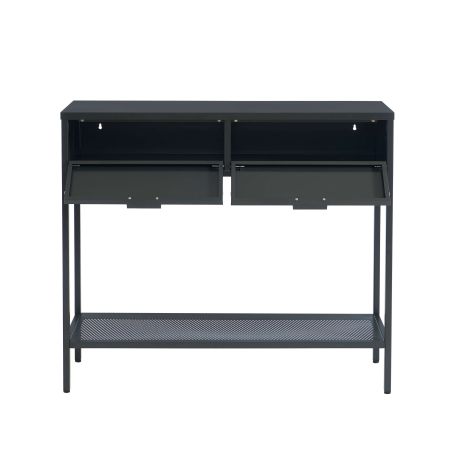 Console PANTONE métal anthracite 100cm