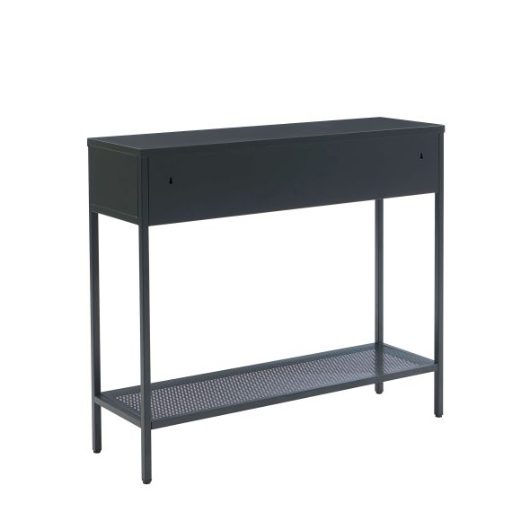 Console PANTONE métal anthracite 100cm