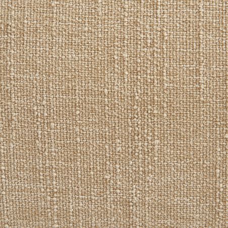 Lit coffre JELLY 160x200 tissu bouclette beige sommier inclus