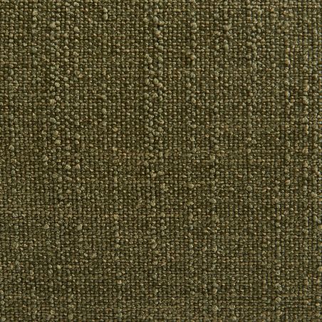 Lit coffre JELLY 160x200 tissu bouclette vert sommier inclus