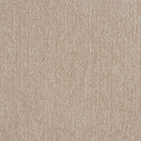 Lit coffre MAGGY 160x200 tissu chenille beige sommier inclus