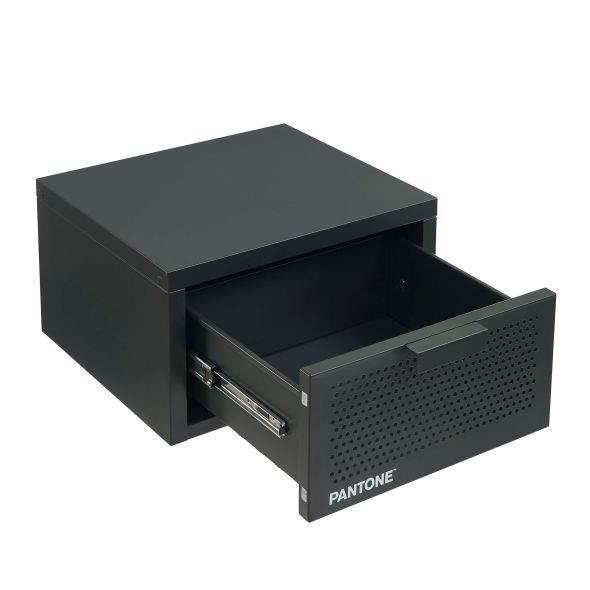 Table de chevet murale PANTONE métal anthracite 40cm