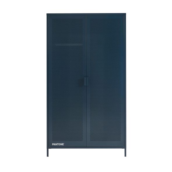 Armoire PANTONE métal bleu nuit 2 portes