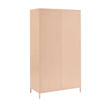 Armoire PANTONE métal rose blush 2 portes
