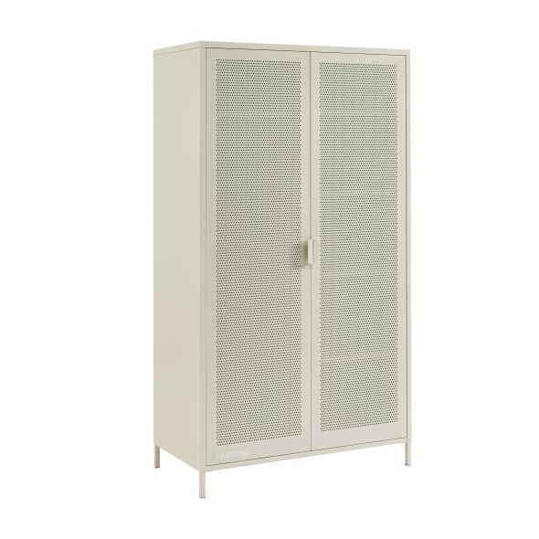 Armoire PANTONE métal beige sable 2 portes