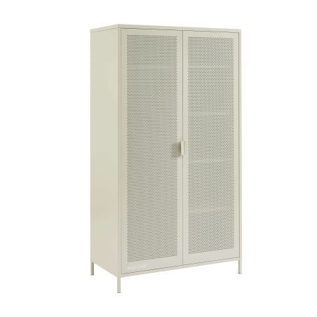 Armoire PANTONE métal beige sable 2 portes