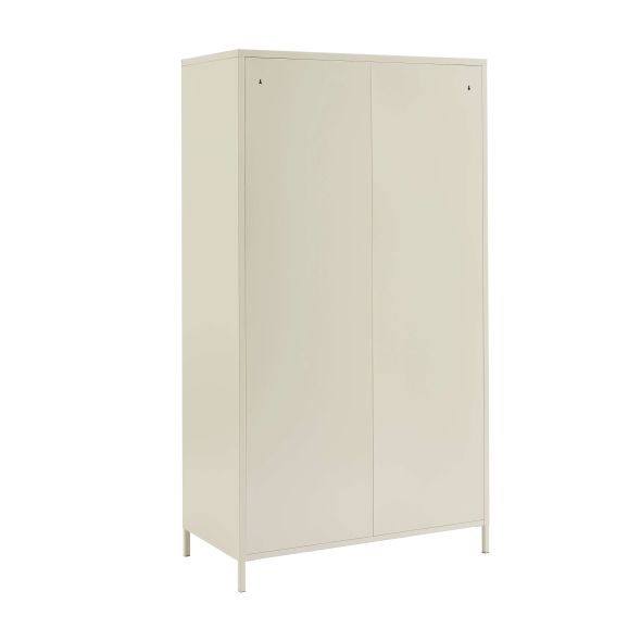 Armoire PANTONE métal beige sable 2 portes