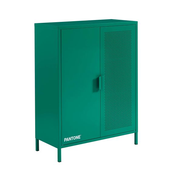 Buffet PANTONE métal émeraude h100cm