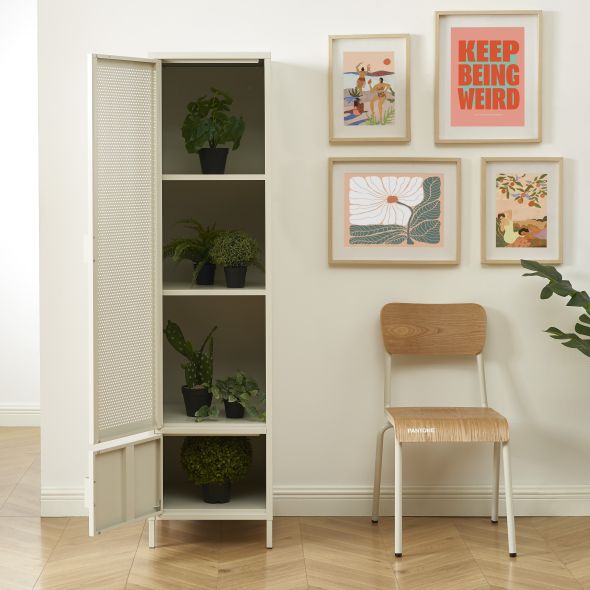 Vestiaire PANTONEmétal beige sable h180cm