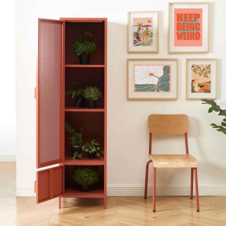 Vestiaire PANTONEmétal terracotta h180cm