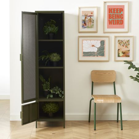 Vestiaire PANTONEmétal vert olive h180cm