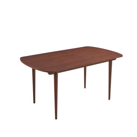 Table extensible LEON noyer 160 à 200cm