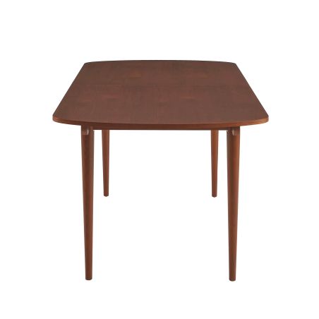 Table extensible LEON noyer 160 à 200cm