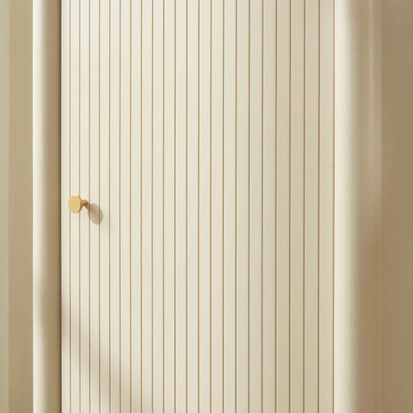 Armoire CLEO laqué beige 1 porte