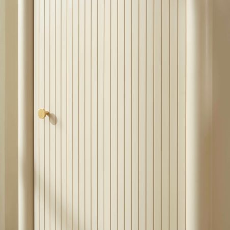 Armoire CLEO laqué beige 1 porte
