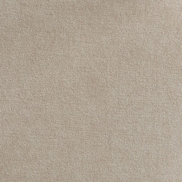 Lot de 2 chaises PANTONE tissu et pieds métal taupe