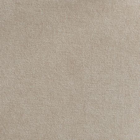 Lot de 2 chaises PANTONE tissu et pieds métal taupe