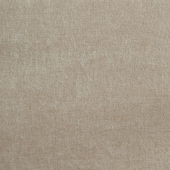 Lot de 2 chaises PANTONE tissu et pieds métal taupe