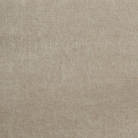 Lot de 2 chaises PANTONE tissu et pieds métal taupe
