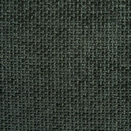 Ensemble banquette et chauffeuse JANIS modulable 3 places tissu chenille vert