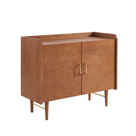 Buffet TWIGGY placage frêne 2 portes 100cm