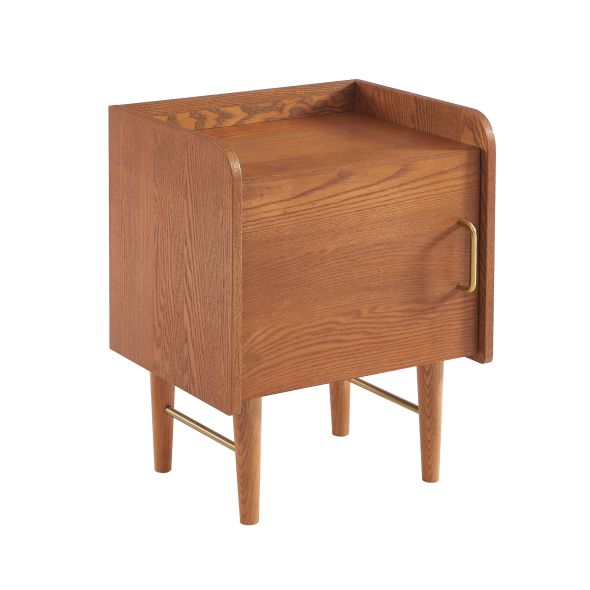 Table de chevet TWIGGY placage frêne