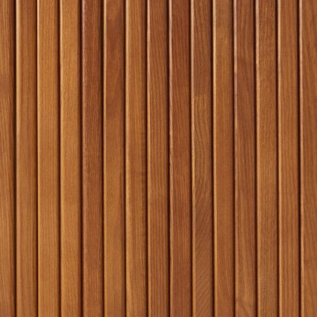 Buffet ERNEST frêne foncé 2 portes tambour 160cm