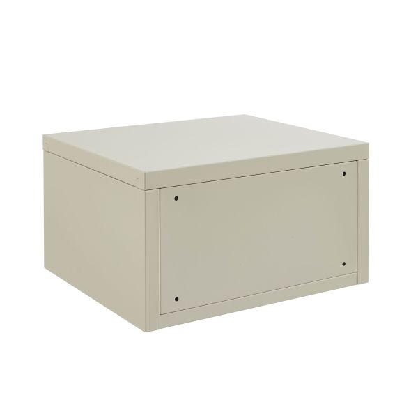Table de chevet murale PANTONE métal beige sable 40cm