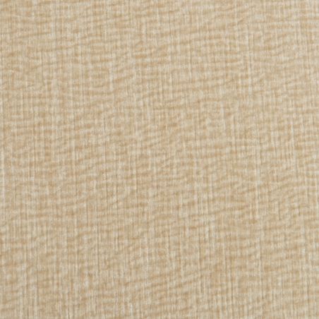 Canapé droit fixe NIKKI 2 places velours texturé beige