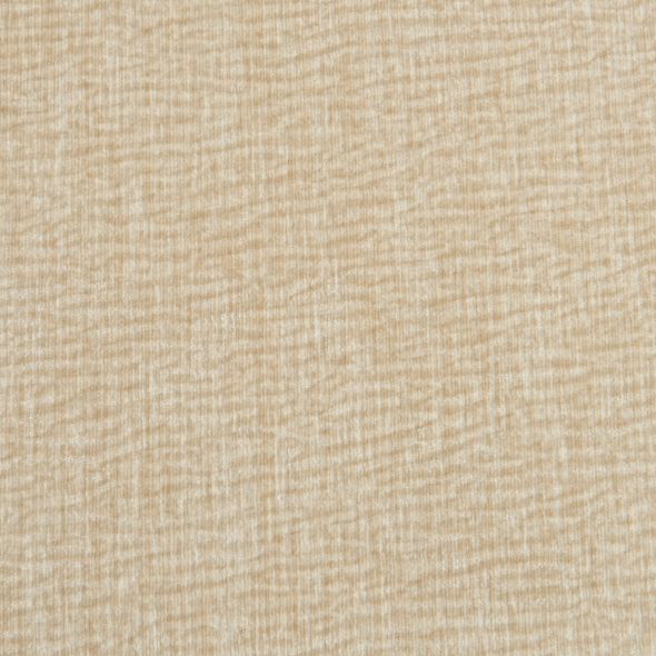 Canapé droit fixe NIKKI 3 places velours texturé beige