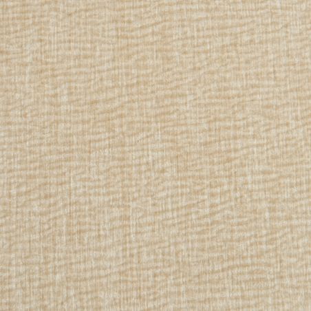 Canapé droit fixe NIKKI 3 places velours texturé beige