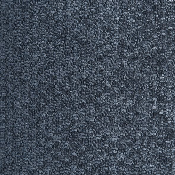 Ensemble canapés droits fixes 3+2 MATILDA tissu chenille bleu